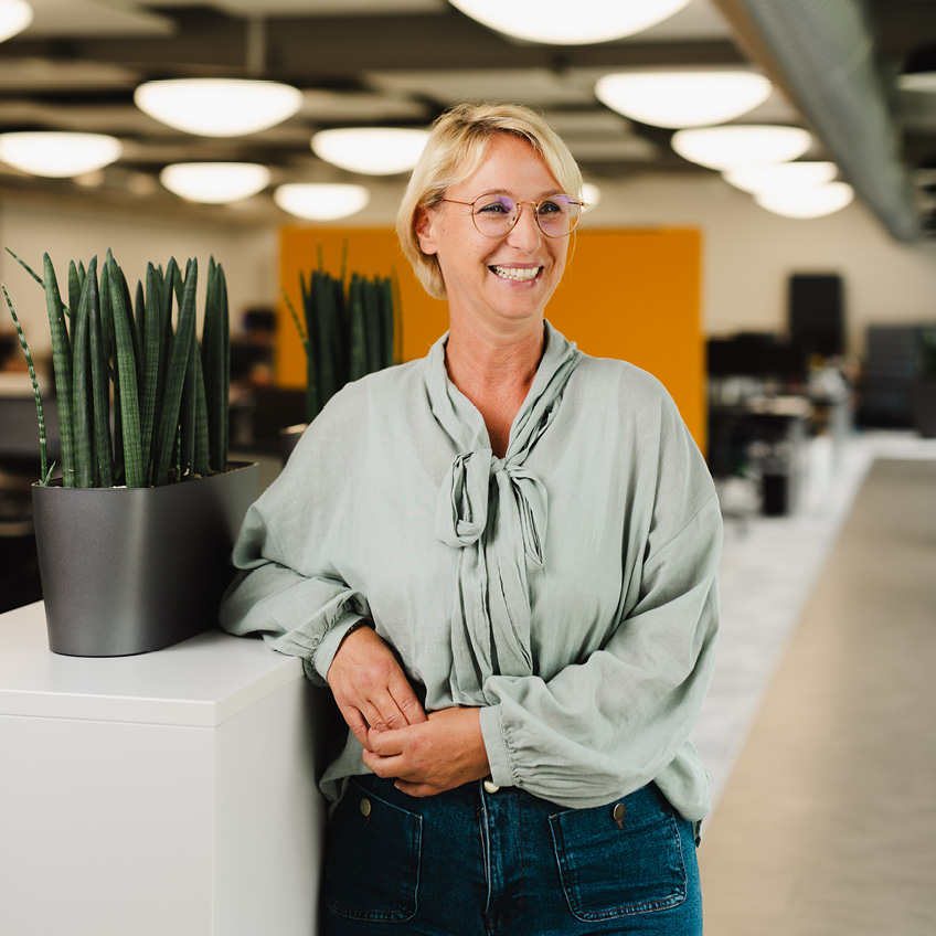 Anja Nowak, Leiterin People & Culture,